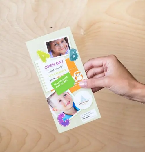 Rack Cards 350GSM Double Sided